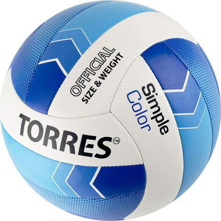 Купить Мяч волейбольный Torres Simple Color любительский р.5 в Дедовске 